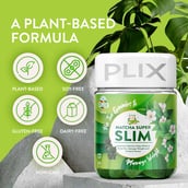 4 - Plix Super Slim,  60 gummies  Japanese Matcha 
