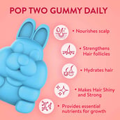 3 - Plix Healthier Hair, 60 gummies Strawberry