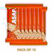 4 - ASAP Healthy Granola Bars,  12 bar(s)  Almond Oats & Dark Choco 