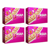 1 - ASAP Healthy Granola Bars, 6 bar(s) Fruit Oats & White Choco, Pack of 4