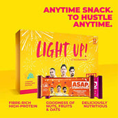 4 - ASAP Limited Edition CSK Healthy Granola Bars,  12 bar(s)  Almond & Dark Choco + Fruit & White Choco 