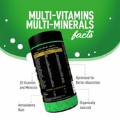 5 - MuscleMonk Multivitamins & Multiminerals,  60 capsules  Unflavoured 