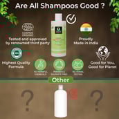 5 - Organic Harvest Organic Hair Fall Control Shampoo,  500 ml  Natural 