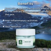 4 - Organic Harvest Mountain Range Jelly Mask,  50 g  for Skin Regeneration 