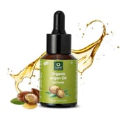 1 - Organic Harvest Cold Pressed Pure Argan Oil,  30 ml  for All Skin & Hair Types 