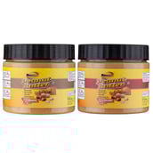 1 - Musclife Peanut Butter Combo Crunchy 340 g,  340 g  Creamy 