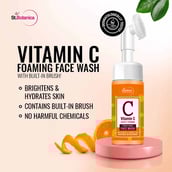 3 - St.Botanica Vitamin C Gentle Foaming Brightening Face Wash, 120 ml with Built in Brush