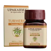 11 - Upakarma Ayurveda Pure Herbs Turmeric 500mg,  90 capsules 