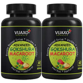 1 - Vuaxo Advanced Gokshura Macaroot,  120 capsules 