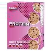 1 - Musclife Protein Bar,  6 Piece(s)/Pack  Cream & Cookie 