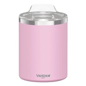 1 - VAHDAM Hustle Stainless Steel Tumbler,  Blush Pink  300 ml 