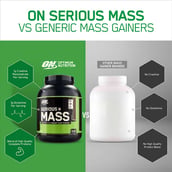 5 - ON (Optimum Nutrition) Serious Mass,  12 lb  Vanilla 