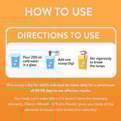 5 - Plix Olena Plant Based Biotin 10000 mcg,  120 g  Orange Burst 