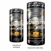 4 - MuscleTech Platinum 100% L-Carnitine,  180 capsules  Unflavoured 