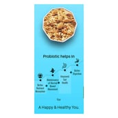 9 - MuscleBlaze Probiotic Muesli,  0.4 kg  No Added Sugar 