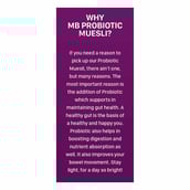 9 - MuscleBlaze Probiotic Muesli,  0.4 kg  Berry 