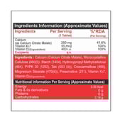 nutrition - Pharmgrade Healthy Living CCM - Calcium Citrate Malate,  60 tablet(s)  Unflavoured 