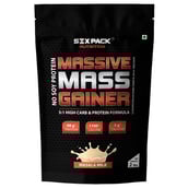 1 - Six Pack Nutrition Massive Mass Gainer, 2 lb Masala Milk