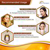 6 - Dr. Morepen Natural & Pure Honey - 250 g, Tulsi Drops Combo,  30 ml  Unflavoured 