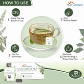 5 - Dr. Morepen Natural & Pure Honey - 250 g, Tulsi Green Tea Combo,  25 Tea Bag(s)  Unflavoured 