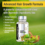 7 - Nirvasa Hair Regain Plus,  60 capsules 