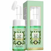 2 - Oriental Botanics Australian Tea Tree Foaming Face Wash,  120 ml  for Acne Prone & Oily Skin with Built-In Brush 