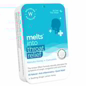 1 - Wellbeing Nutrition Melts Throat Relief Manuka Honey+Curcumin, 30 Piece(s)/Pack