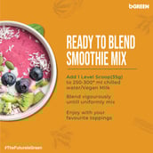 10 - bGREEN Plant Protein Smoothie by MuscleBlaze,  Green Goodness  1.1 lb