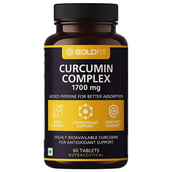 1 - Boldfit Curcumin Complex 1700 mg, 60 tablet(s)