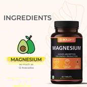 4 - Boldfit Magnesium,  Unflavoured  60 tablet(s) 