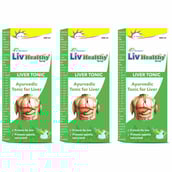 1 - Dr. Morepen Liv Healthy Liver Tonic (Pack of 3),  200 ml 