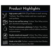 3 - TruNativ Raw Whey Protein Isolate,  2.2 lb  Unflavored 