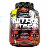 1 - MuscleTech NitroTech Performance Series,  4 lb  Mocha Cappucino Swirl 
