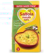 6 - Saffola Masala Oats, 500 g Curry & Pepper