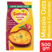 1 - Saffola Masala Oats,  500 g  Masala & Coriander 