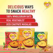 3 - Saffola Masala Oats, 1 kg Veggie Twist