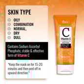 4 - St.Botanica Vitamin C Brightening Acid Peel Off Face Mask, 100 g for All Skin Types