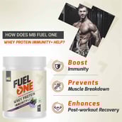 4 - MB Fuel One Whey Protein Immunity+,  1.1 lb  Berry Blast 