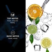 3 - Ustraa Blue Deodorant Body Spray,  150 ml  for Men 