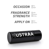 5 - Ustraa Black Deodorant Body Spray,  150 ml  for Men 