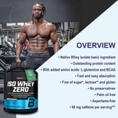 4 - Biotech Iso Whey Zero,  5 lb  Chocolate 