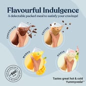 9 - Kapiva Slim Shake Assortment Pack, 300 g Chocolate Coffee Mango Guava