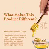 7 - Kapiva Ginger Burst Honey,  250 g  Unflavoured 