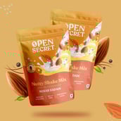 7 - Open Secret Nutty Shake Mix,  0.49 lb  Kesar Badam 
