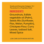 ingredients - Lo! Foods Low Carb South Indian Mixture,  Unflavoured  190 g 