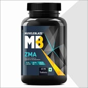 1 - MuscleBlaze ZMA with 100% RDA of Zinc OP, 60 tablet(s) Unflavoured
