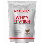1 - Nakpro Whey Titanium,  2.2 lb  Chocolate 