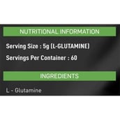 supplement - Nakpro L-Glutamine, 0.66 lb Unflavoured