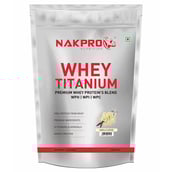 1 - Nakpro Whey Titanium,  2.2 lb  Vanilla 