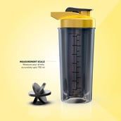 5 - MuscleBlaze ZIDD Pro 1.0 Shaker, Yellow & Black 750 ml
